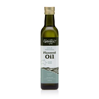 COLD PRESSED FLAXSEED OIL Plenty 375 ml.