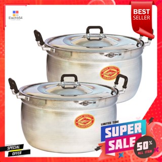 ตราจระเข้Saucepot 40หม้ออะลูมิเนียมขนาดซม. รุ่นSP-740CrocodileAluminum Saucepot Cm. 40