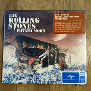 CD ซีดี The Rolling Stones - Havana moon   ( New DVD+2 CD Deluxe Edition  ) 2016