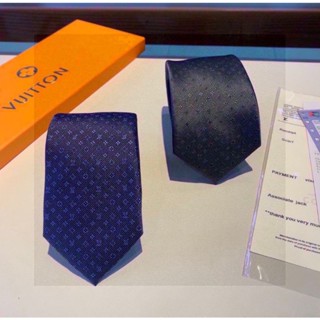 LV neckties [SALE สีดำกับเทาพร้อมส่ง ]