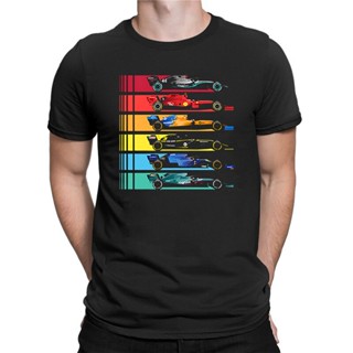 F1 McLaren Team แฟนเสื้อ T สูตรหนึ่ง Racer Lando Norris Tees ผู้ชายผู้หญิง Vintage แขนสั้น Breathable กราฟิกเสื้อS-5XL