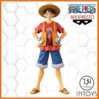 Lot JP แมวทอง ONE PIECE : วันพีช - ONE PIECE FILM RED THE GRANDLINE​ MEN Vol.1 -​ MONKEY.D.LUFFY ( BANDAI &amp;BANPRESTO​)​