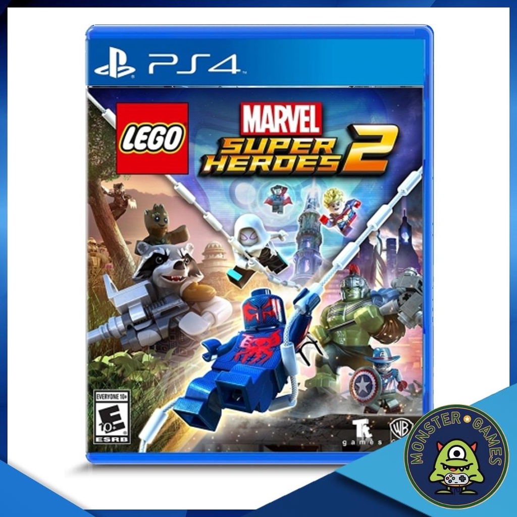 LEGO Marvel Super Heroes 2 Ps4 แผ่นแท้มือ1 !!!!! (Ps4 games)(เกมส์ Ps4)(แผ่นเกมส์Ps4)(Lego Marvel Super Hero 2 Ps4)