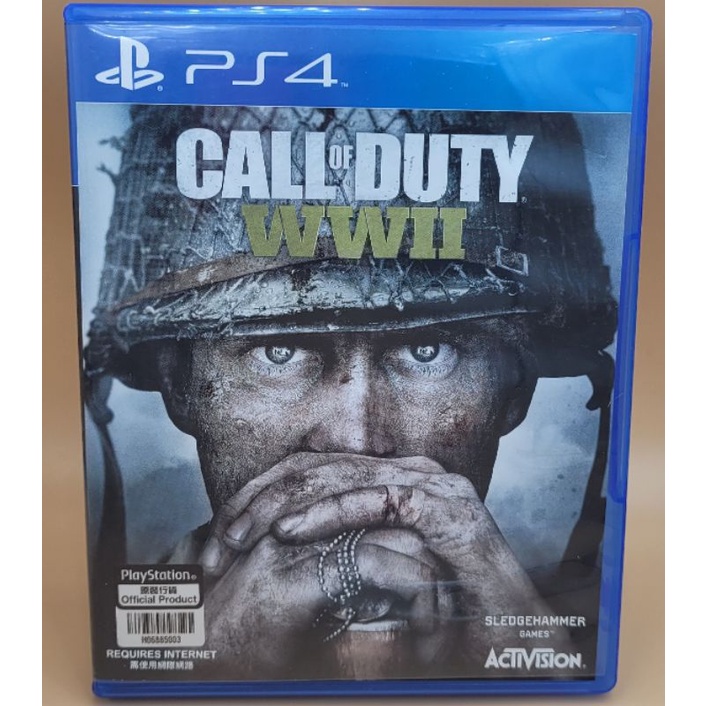 (มือสอง) มือ2 เกม ps4 : Call of Duty WWII WW2 แผ่นสวย