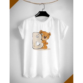 เสื้ออักษรน้องหมี อักษร B ลายน่ารักๆ_07