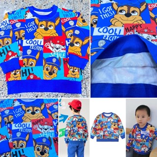 Paw patrol เสื้อแขนยาว ลายน่ารักมากค่ะ