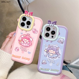 OPPO A15 A15S A16K A16E A17 A17K A3S A12E A74 A78 A95 A96 4G 5G เคสออปโป้ สำหรับ Case Cartoon Fairy เคส เคสโทรศัพท์ เคสมือถือ Shockproof Casing