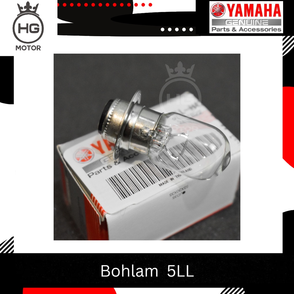 ORIGINAL YAMAHA STANLEY MOTORCYCLE FRONT BULB 5LL-H4314-00
