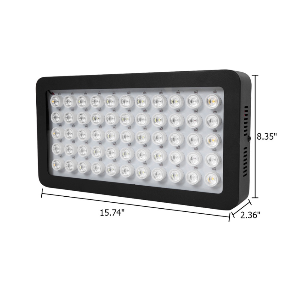 ไฟ LED ตู้ปลาทะเล 55 หลอด x 3 W Full Spectrum ปรับหรี่แสงได้ มีพัดลมระบายอากาศในตัว (ส่งจากประเทศไทย) - รูปที่ 5