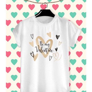 เสื้อยืดลาย วาเลนไทน์ Happy Valentine