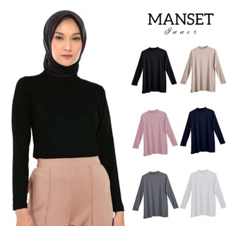 Manset Inner Tangan panjang Wanita Daleman Hijab Muslimah