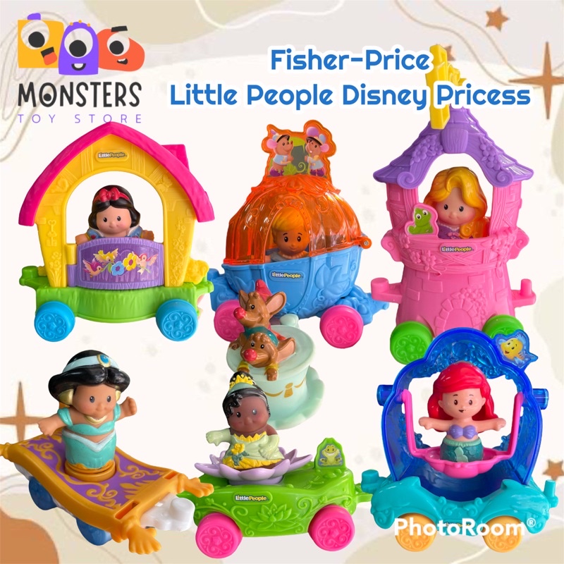 Fisher-Price Little People Disney Princess Parade Float ตุ๊กตาเจ้าหญิง งาน LP **มือสอง**