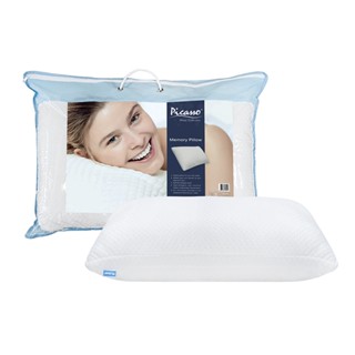 Picasso Comfort หมอนหนุนเมมโมรี่โฟมปั่น รุ่น Memory Pillow (ผ้าหุ้มแบบใหม่)