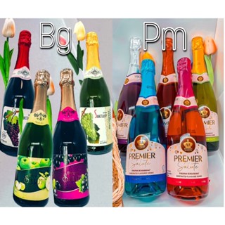 Sparkling juice น้ำผลไม้อัดก๊าซไร้แอลกอฮอล์ รับรองฮาลาล ขวดใหญ่ 750 มล นำเข้าจากมาเลเซียและเบลเยี่ยม 🍾🍾