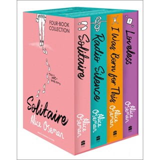 Asia Books หนังสือภาษาอังกฤษ ALICE OSEMAN FOUR-BOOK COLLECTION BOX SE (SOLITAIRE, RADIO SILENCE, I WAS BORN F