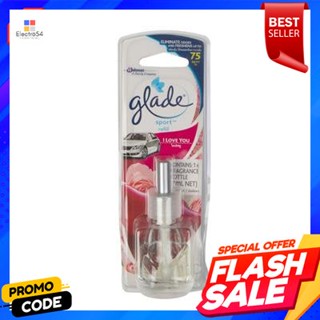 air น้ำหอมปรับอากาศในรถ รีฟิล GLADE SPORT รุ่น refill ไอ เลิฟ ยู ขนาด 7 มล.Car air freshener refill GLADE SPORT model re