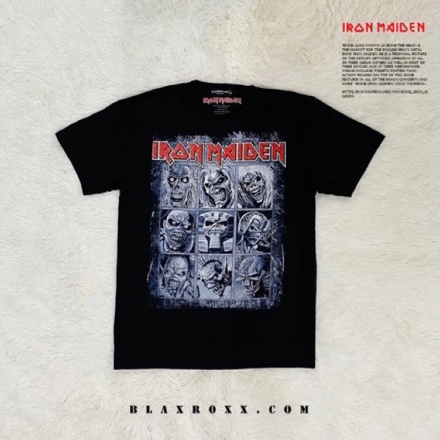 เสื้อวงลิขสิทธิ์แท้ Iron Maiden