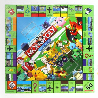 เกมกระดาน การ์ดเกม Pokemon Monopoly ของเล่นสําหรับเด็ก XFAC