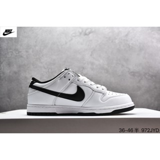 N-ike SB Dunk รองเท้าผ้าใบข้อสั้น สไตล์วินเทจ ของแท้