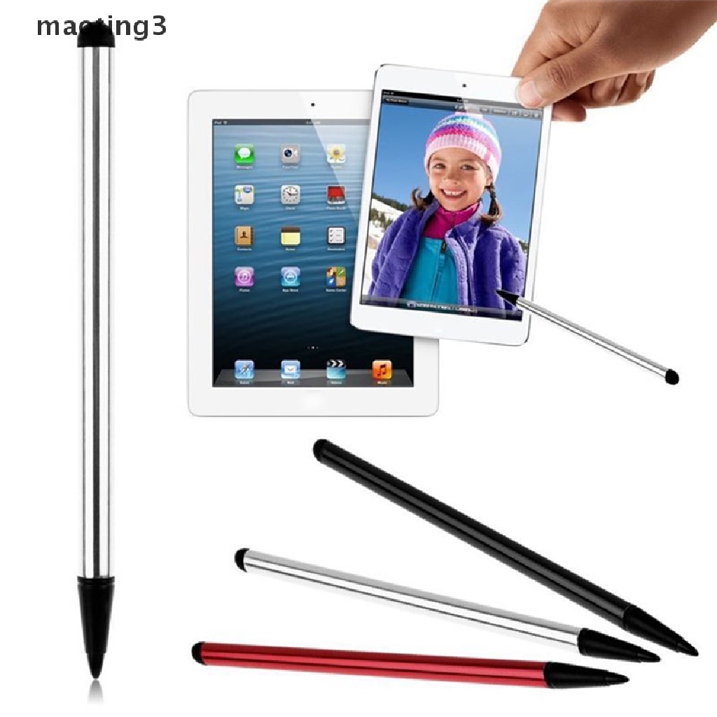 [maoting] 2 in1 ปากกาสไตลัส หน้าจอสัมผัส สําหรับ iPhone iPad Samsung แท็บเล็ต โทรศัพท์ PC [MT]