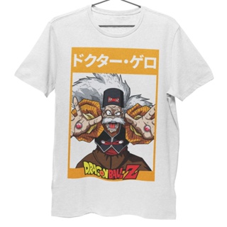 เสื้อยืด Unisex รุ่น ดร.เกโร่ Dr. Gero Edition ดราก้อนบอลแซด Dragon Ball Z สวยใส่สบาย100%cotton comb_04