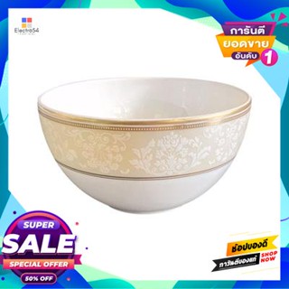 Bone ชามโบนทรงกลม 4 นิ้ว Royal Bone China รุ่น Orientaman2969 ขนาด 10 X 10 X 5 ซม. สีขาวround Bone Bowl 4 Inch Royal Bon