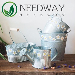 Needway ตะกร้าเหล็ก 5 แบบ สําหรับตกแต่งบ้าน สวน