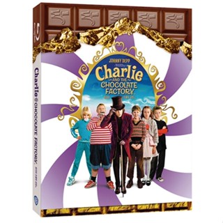 Charlie and the Chocolate Factory BLU-RAY เคสกันลื่น แบบเต็ม สไตล์เกาหลี Limited Edition