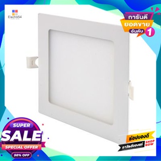 Square โคมดาวน์ไลท์หน้าเหลี่ยม 4 นิ้ว LED 9 วัตต์ Daylight RACER รุ่น NANO-Q 12W DL65 สีขาวDownlight Square 4 Inch LED 9