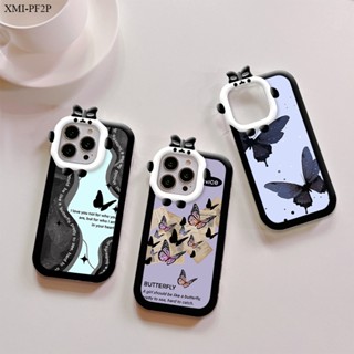 Xiaomi Poco X3 X4 M3 M4 F2 NFC Pro GT 5G สำหรับ Cartoon Butterfly เคส เคสโทรศัพท์ เคสมือถือ Shockproof Casing