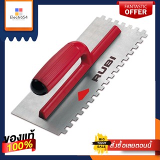 NOTCHED เกรียงหวีด้ามพลาสติก RUBI 30 มม.NOTCHED TROWEL WITH PLASTIC HANDLE RUBI 3MM