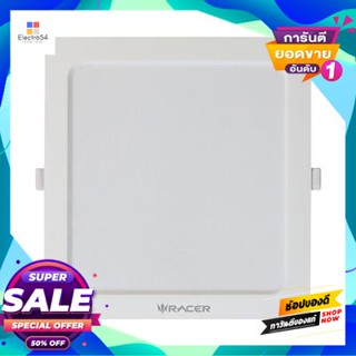 Square โคมดาวน์ไลท์หน้าเหลี่ยม 6 นิ้ว LED 18W Daylight RACER รุ่น INNO TECH-D 18W DL สีขาวDownlight Square 6 Inch LED 18