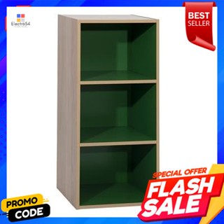 Tier ชั้นวางของ 3 ชั้น KASSA รุ่น ทูโทน ขนาด 42 ซม. สีเขียว3 Tier Shelf KASSA Two Tone Model Size 42 cm. Green