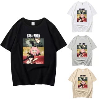 Anime Spy X Family T Shirts Cosplay Short Sleeves Summer Casual Harajuku Top Tees T-Shirts_05