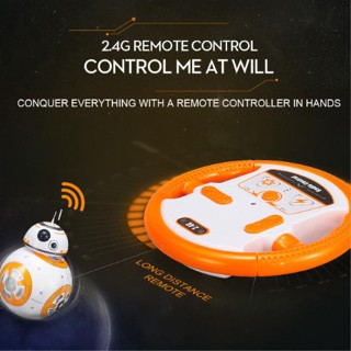 Star Wars BB8 หุ่นยนต์แม่เหล็กอัจฉริยะ ควบคุมระยะไกล ของเล่นสําหรับเด็ก 95OP