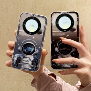 New Phone Casing for Honor X9a 5G เคส Soft TPU Shockproof Protective Phone Case Fashion Astronaut Image Phone Back Cover เคสโทรศัพท