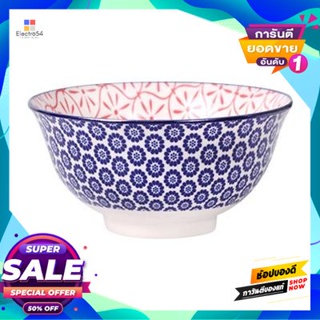 Style ชามเซรามิกสไตล์ญี่ปุ่น Kassa Home รุ่น A131915-14 ขนาด 6 นิ้ว สีน้ำเงินjapanese Style Ceramic Bowl  Home A131915-1