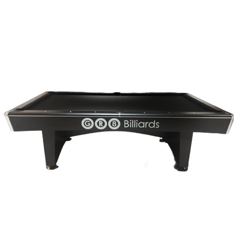 GR8 Billiards โต๊ะพูลรุ่น แกลดดิเอเตอร์ สีดำ ขนาด 7 ฟุต Gladiator Black Pool Table 7ft