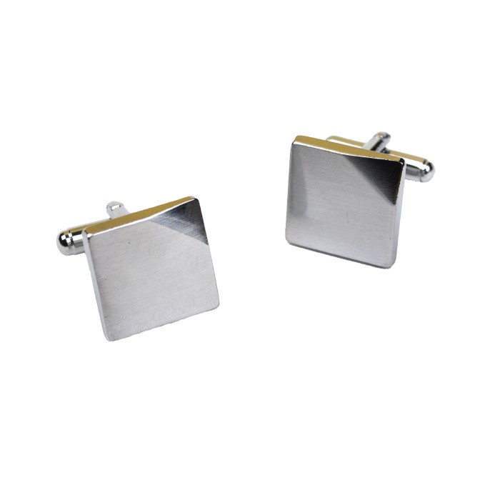 KEMEJA Houseofcuff Cufflinks Cufflinks Square Silver Cufflinks