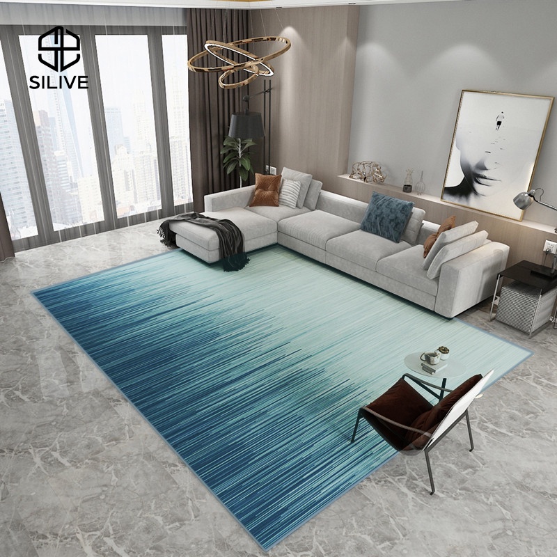 Silive Shop พร้อมส่ง พรมปูพื้น (มีขนาด 200x300 cm) พรมปูพื้นห้อง สไตล์มินิมอล พรมแบบ3D # GT-Dream