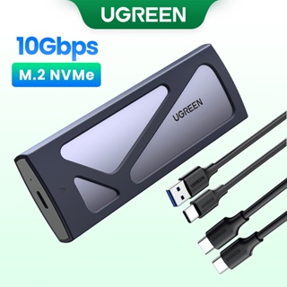 【มาใหม่】เคสฮาร์ดไดรฟ์ Ugreen USB-C เป็น M.2 NVME SSD 10Gbps แบบพกพา สําหรับฮาร์ดดิสก์