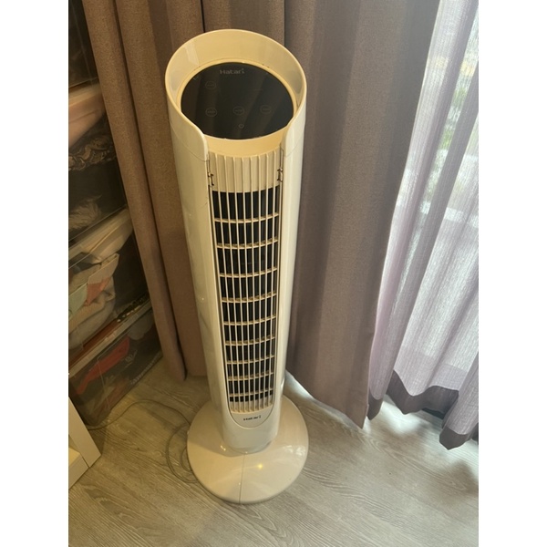 พัดลม Harari สีขาว มือสอง มาพร้อมรีโมท