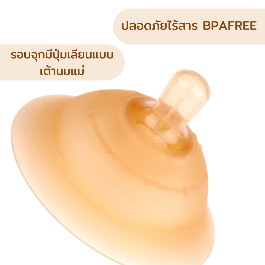 จุกครอบเต้านมนาโน / ยางครอบหัวนมซืลิโคน GA119 - รูปที่ 6