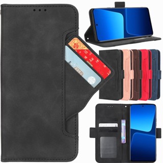 Xiaomi Mi 13 12 12S Pro Ultra Lite NE Luxury Case Card Portable Leather Wallet Shell Phone Book Cover