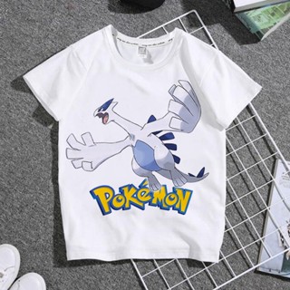 Pikachu Pokémon Kids T Shirt Boy Girls Shirt Baby Toddler Cotton Cartoon T Shirt Dress Short anime figures girls ts_07