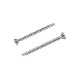 SELF-DRILLING สกรูยึดไม้ฝาไม่มีปีก7X1-3/4 นิ้ว FITT 100 ชิ้นSELF-DRILLING SCREWS FITT 7X1-3/4" 100EA