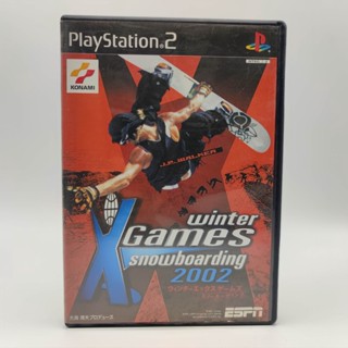 ESPN Winter X Games Snowboarding 2002 แผ่นสภาพดี PlayStation 2 [PS2] มีกล่องใสสวมเพื่อเก็บสะสมให้