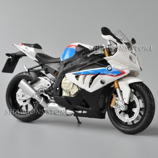 Automaxx โมเดลรถจักรยานยนต์จําลอง ขนาด 1:12 ของเล่นสําหรับเด็ก BMW S1000RR
