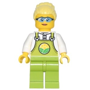 [ Minifigures ] มินิฟิก Lego - Farmer Peach : City Farm (cty1441) ราคา/ชิ้น