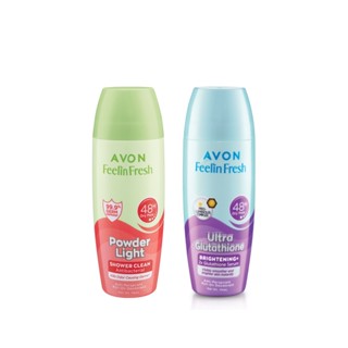 🌟 ลูกกลิ้ง เอวอน  AVON FEELING FRESH ROLL ON DEODORANT 75ml.